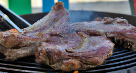 ¿Qué hacer si la parrilla de pedestal no se apaga correctamente después de cocinar?